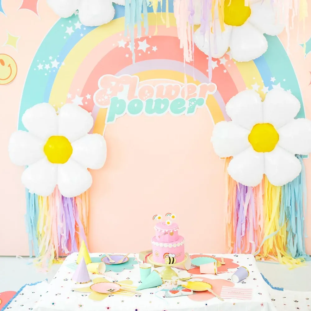 Party Deco 20 Serviettes Roses A Message