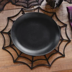 Ginger Ray 4 Sets De Table Toile D'Araignee Halloween