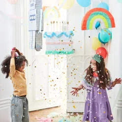 Meri Meri 8 Tiares Glitter Happy Birthday><noscript><img width=