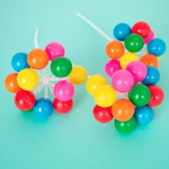 Dekora 1 Topper Ballons Multicolores