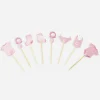 Party Pro 8 Toppers Baby Girl