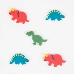 Creative Party 5 Toppers En Sucre - Dinosaures