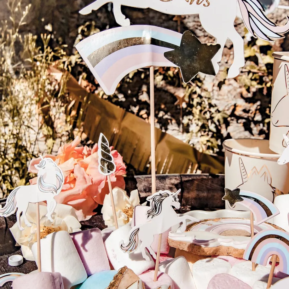 Arty Fêtes Factory 12 Toppers Licorne