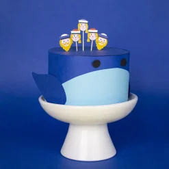 Rico Design 6 Toppers Marins En Bois