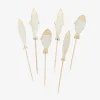 Rico Design 6 Toppers Poissons Dores En Bois