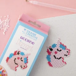 Graine Créative Activite : Diamant Mosaique Licorne