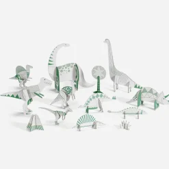 Djeco Activite Coloriage Et Assemblage : Dinosaures> Coloriages