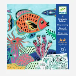 Djeco Activite De Coloriage : Fonds Marins> Coloriages