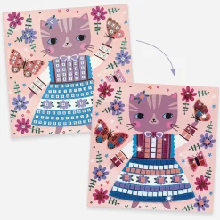 Djeco Activite Mosaiques : Lovely Pets