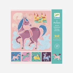 Djeco Activite Pochoir : Cheval