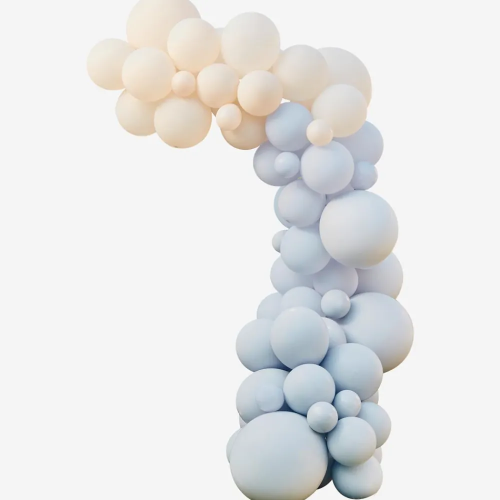 Ginger Ray Arche De Ballon Bleue Et Nude> Ballons De Baudruche Unis