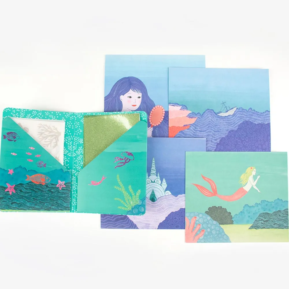 Djeco Artistic Patch Paillettes - Sirene