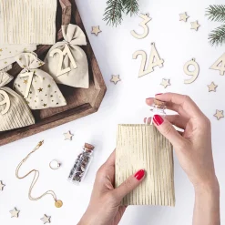 Party Deco Avent - Calendrier De L'Avent Sachets En Coton> Pochettes Cadeaux