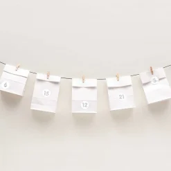 Rico Design Avent - Calendrier De L'Avent Blanc> Pochettes Cadeaux
