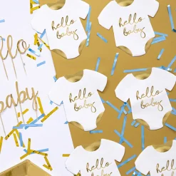 Party Deco Baby Shower - 16 Serviettes Body Hello Baby