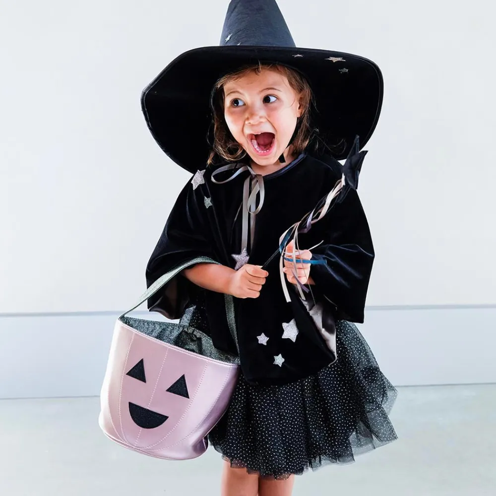 Mimi & Lula Baguette De Sorciere En Velours Noir Halloween> Accessoires