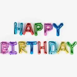 Creative Party Ballon Anniversaire - Happy Birthday Multicolore> Ballons Lettre