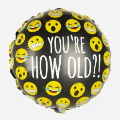 Grabo Balloons Ballon Anniversaire Emoji> Ballons Helium À Forme