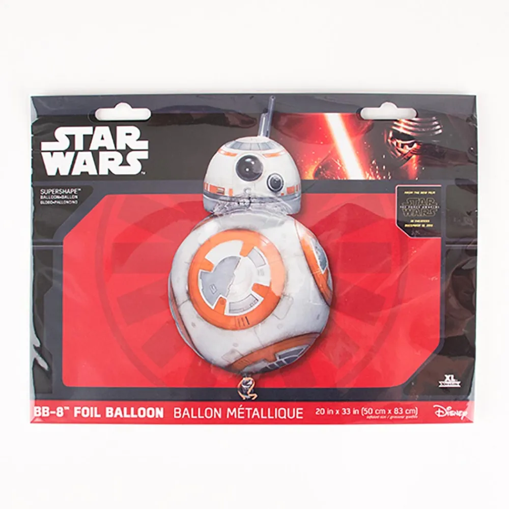 Amscan Ballon Bb-8 Star Wars> Ballons Helium À Forme