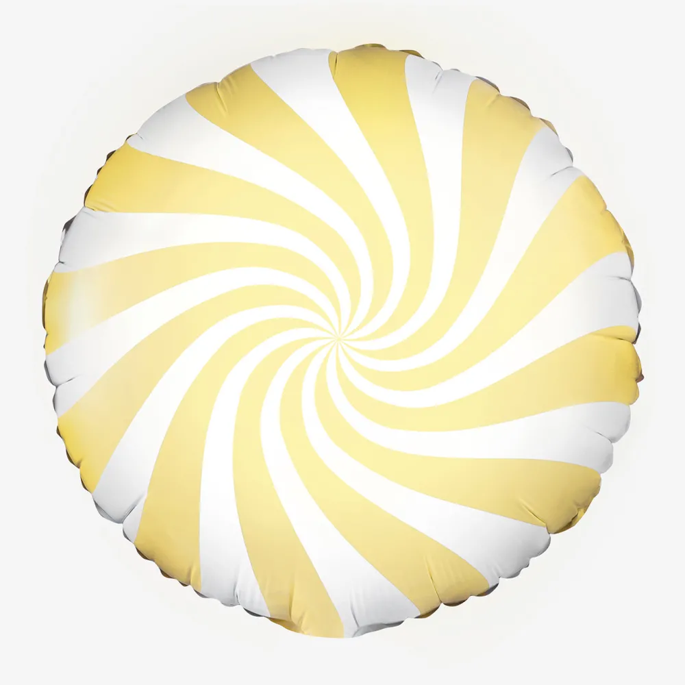 Party Deco Ballon Bonbon Jaune> Ballons Helium À Forme