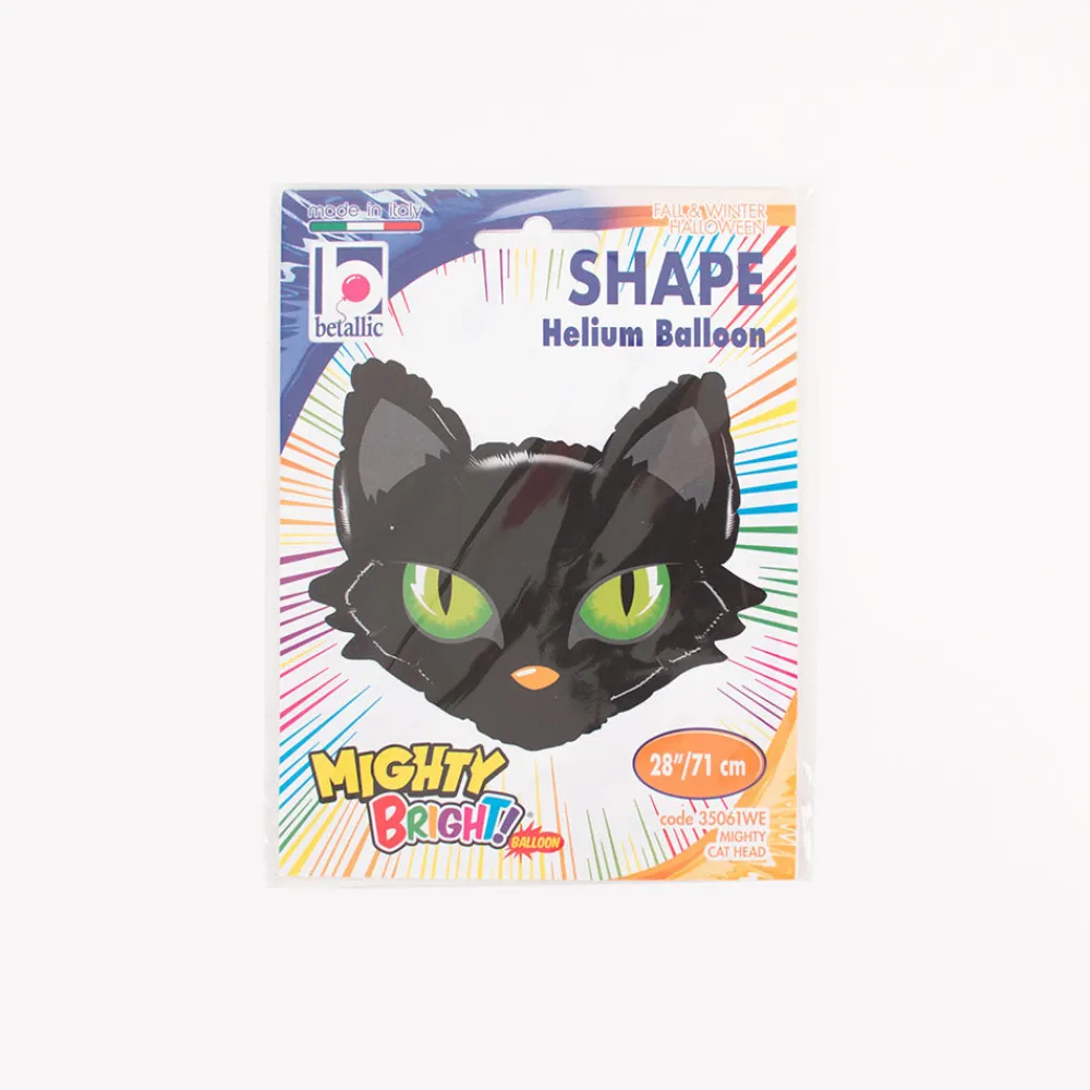 Grabo Balloons Ballon Chat Noir Halloween> Ballons Helium À Forme