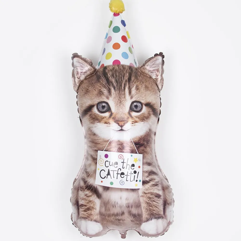 Grabo Balloons Ballon Chaton Mignon> Ballons Helium À Forme