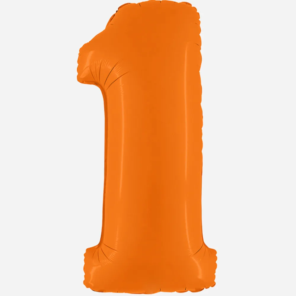 Grabo Balloons Ballon Chiffre Geant Orange> Ballons Chiffre