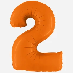 Grabo Balloons Ballon Chiffre Geant Orange><noscript><img width=