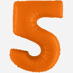 Grabo Balloons Ballon Chiffre Geant Orange><noscript><img width=