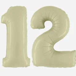Grabo Balloons Ballon Chiffre Geant Vert Olive> Ballons Chiffre