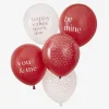 Ginger Ray Ballon De Baudruche : 5 Ballons De Saint-Valentin> Ballons De Baudruche À Motif