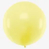 Party Deco Ballon De Baudruche Geant : 1 Ballon Jaune Pastel> Ballons De Baudruche Unis