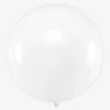 Party Deco Ballon De Baudruche Geant : 1 Ballon Blanc> Ballons De Baudruche Unis