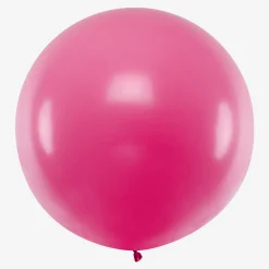 Party Deco Ballon De Baudruche Geant : 1 Ballon Fuchsia> Ballons De Baudruche Unis