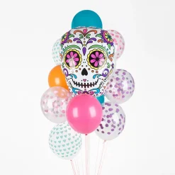 Grabo Balloons Ballon Dia De Los Muertos> Ballons Helium À Forme