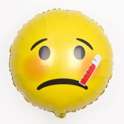 Grabo Balloons Ballon Emoji Fievre> Ballons Helium À Forme