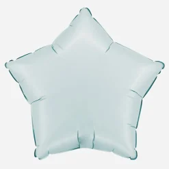 Grabo Balloons Ballon Etoile Bleu Pastel Satin> Ballons Helium À Forme