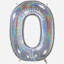 Grabo Balloons Ballon Helium Geant - Ballon Geant Chiffre Holographique><noscript><img width=