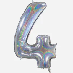 Grabo Balloons Ballon Helium Geant - Ballon Geant Chiffre Holographique><noscript><img width=