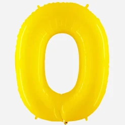 Grabo Balloons Ballon Helium Geant - Ballon Geant Chiffre Jaune><noscript><img width=