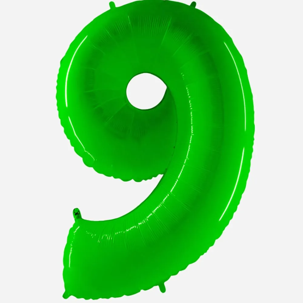 Grabo Balloons Ballon Helium Geant - Ballon Geant Chiffre Vert> Ballons Chiffre