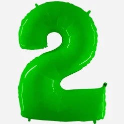 Grabo Balloons Ballon Helium Geant - Ballon Geant Chiffre Vert><noscript><img width=