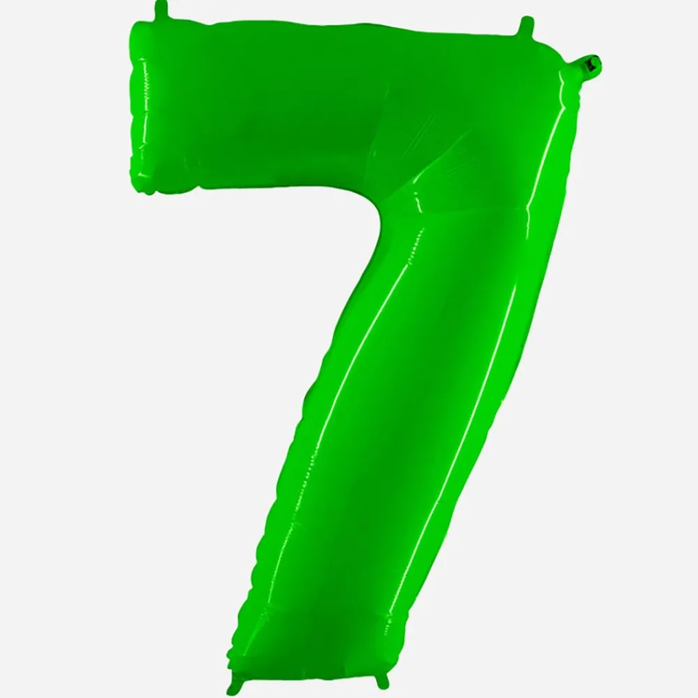 Grabo Balloons Ballon Helium Geant - Ballon Geant Chiffre Vert> Ballons Chiffre