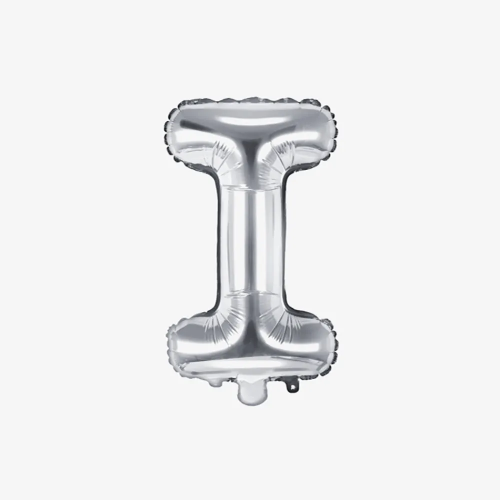 Party Deco Ballon Lettre Argent (Petite Taille)> Ballons Lettre