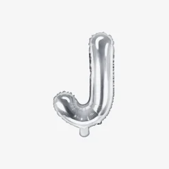 Party Deco Ballon Lettre Argent (Petite Taille)><noscript><img width=