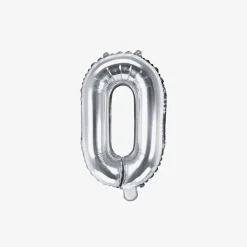 Party Deco Ballon Lettre Argent (Petite Taille)><noscript><img width=