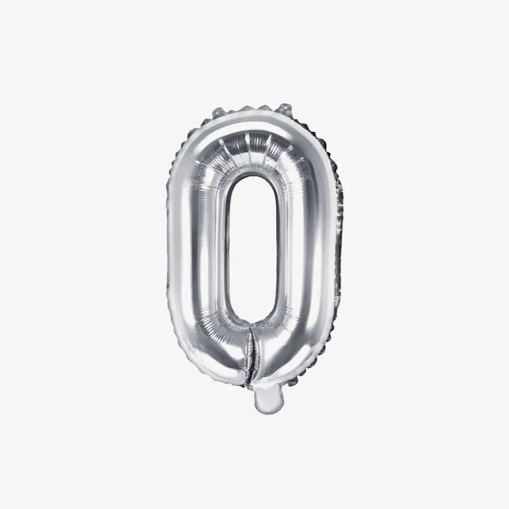 Party Deco Ballon Lettre Argent (Petite Taille)> Ballons Lettre