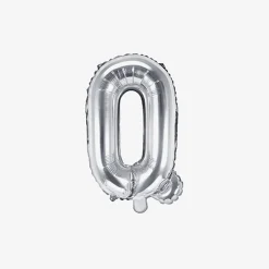 Party Deco Ballon Lettre Argent (Petite Taille)><noscript><img width=