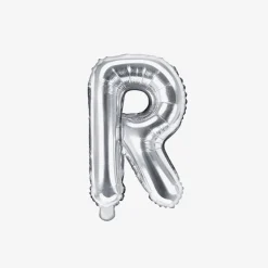 Party Deco Ballon Lettre Argent (Petite Taille)><noscript><img width=
