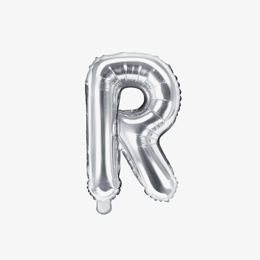 Party Deco Ballon Lettre Argent (Petite Taille)> Ballons Lettre